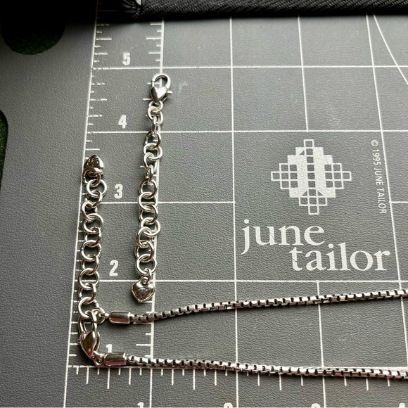 BRIGHTON Multi-Square Geometric Pendant Necklace with Additional Extender - Picture 6 of 7